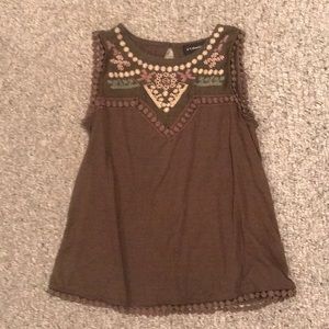 Olive green tank